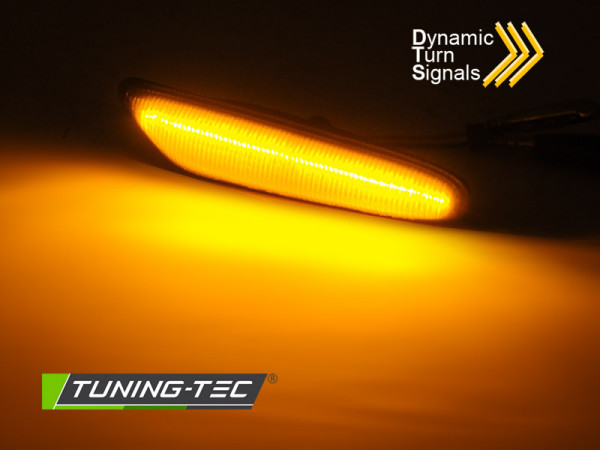 Blinkry boční LED dynamické BMW E46 / E60 / E87 / E84 / E90 kouřové