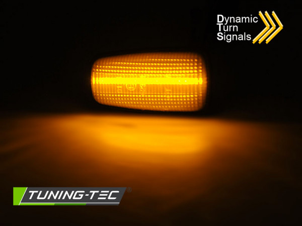 Blinkry boční LED dynamické Peugeot bílé