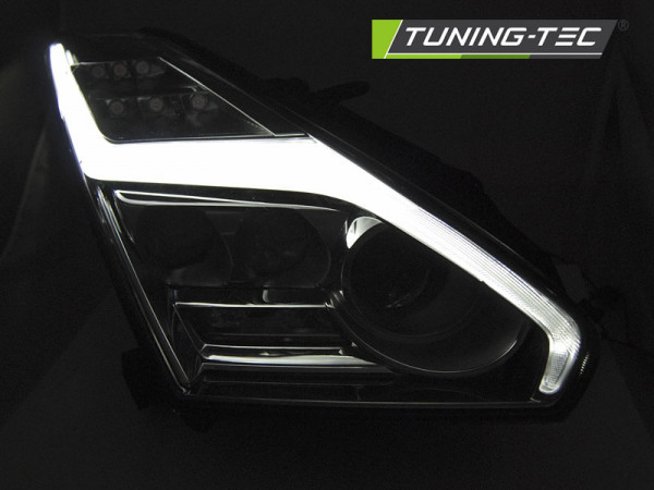 Přední světla LED Nissan GT-R 08-13 chrom