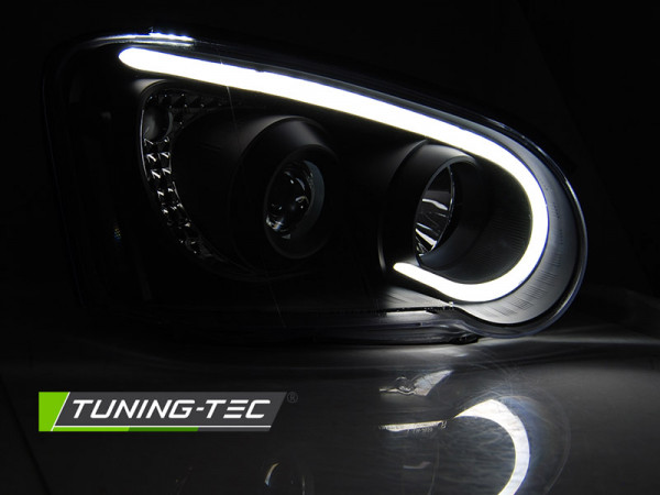 Přední světla s LED pro Subaru Impreza II GD 03-05 černá