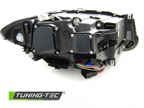 Přední světla s LED dynamickým blinkrem, 3D LED Angel Eyes DRL BMW 5 F10/F11 xenon AFS 10-15 černá