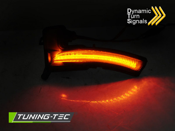 Blinkry boční LED do zrcátek, dynamické RENAULT CLIO IV 16-19 kouřové