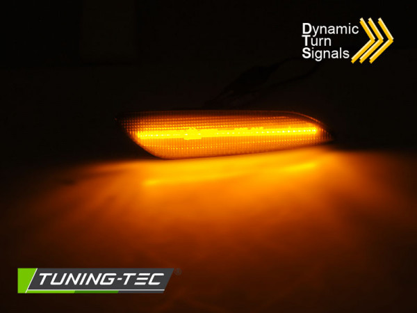 Blinkry boční LED dynamické ALFA ROMEO 156/147 05-10 bílé
