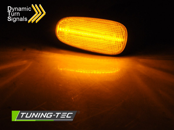 Blinkry boční LED dynamické OPEL ASTRA G /  ZAFIRA A bílé