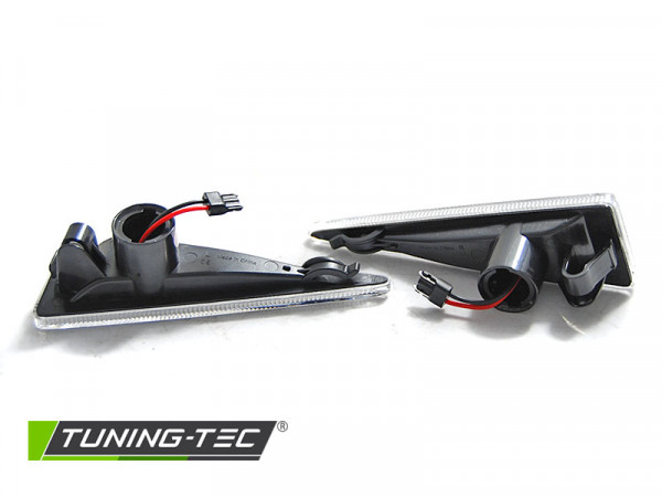 Blinkry boční LED dynamické Renault Megane II / Scenic bílé