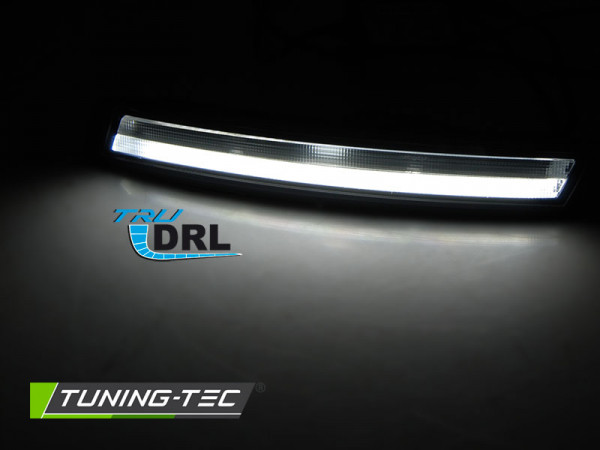 Blinkry přední LED dynamické s denním svícením, pro VW New Beetle 06-10 kouřové