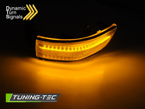 Blinkry boční LED do zrcátek, dynamické Subaru Forester / Outback / Legacy / Tribeca kouřové