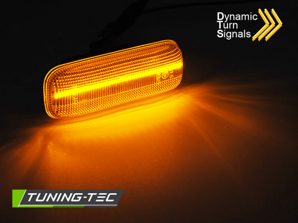 Blinkry boční LED dynamické Mercedes-Benz ML W163 98-05 kouřové