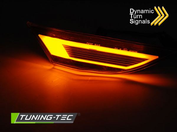 Blinkry boční LED dynamické Porsche 911 (991) carrera 11-15 kouřové