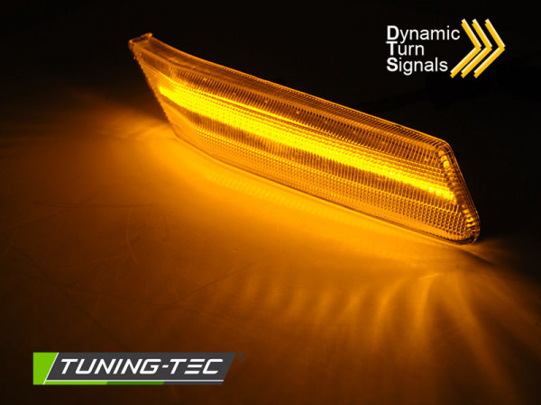 Blinkry boční LED dynamické Porsche 911 (997) / Boxter / Cayman (987) 04-09 bílé