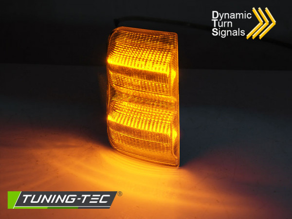 Blinkry boční LED do zrcátek, dynamické Citroen Jumper II 2006-2018 bílé