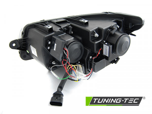 Přední světla s LED dynamickým blinkrem, denní svícení, pro VW T6.1  20- černá