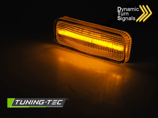 Blinkry boční LED, dynamické OPEL OMEGA B 94-03 bílé