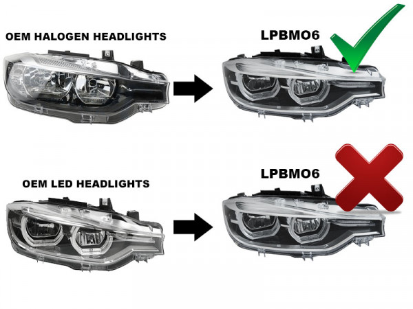 Přední světla full LED 3D Angel Eyes DRL BMW 3 F30/F31 LCI 15-18 černá