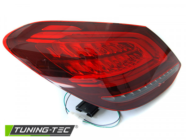 Zadní světla LED s LED dynamickým blinkrem pro Mercedes-Benz C W205 14-18 červená