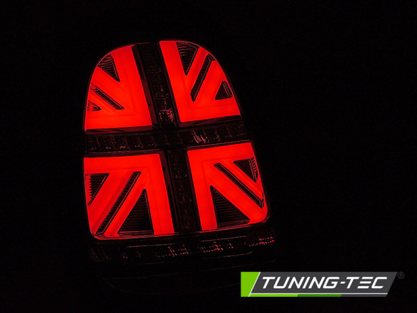 Zadní světla LED, s dynamickým LED blinkrem pro MINI Copper F55 F56 F57 (14-18) kouřová