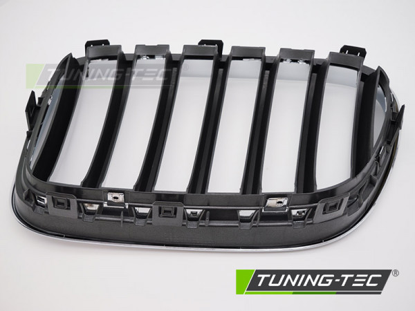 Maska - ledvinky BMW X3 (F25) 2010-2014 - chrom / titan
