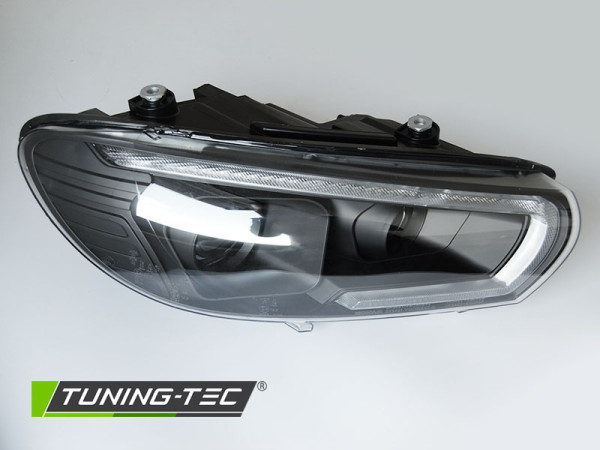 Přední světla s LED denními světly, LED dynamickým blinkrem VW Scirocco 08-14 xenon černá