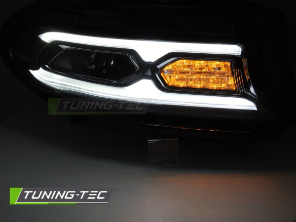 Přední světla FULL LED pro DODGE CHARGER 2014-2023 černá