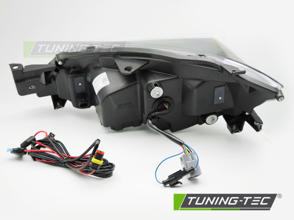 Přední světla s LED pro SUBARU WRX 2008-2014 černá