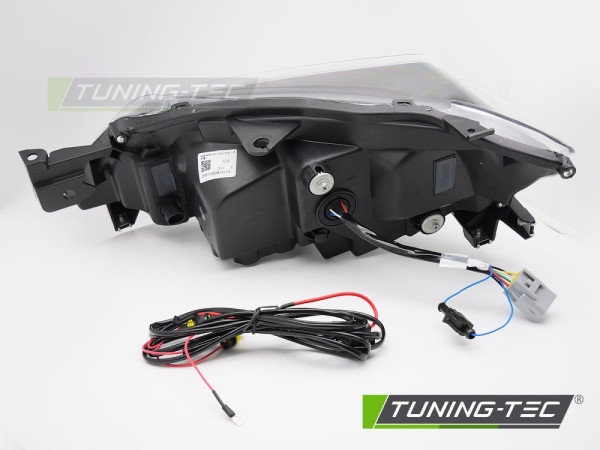 Přední světla s LED pro SUBARU WRX 2008-2014 černá