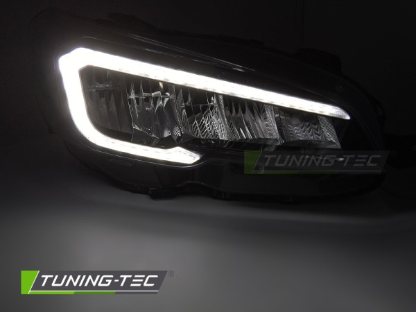 Přední světla s LED pro SUBARU WRX 2014-2022 černá