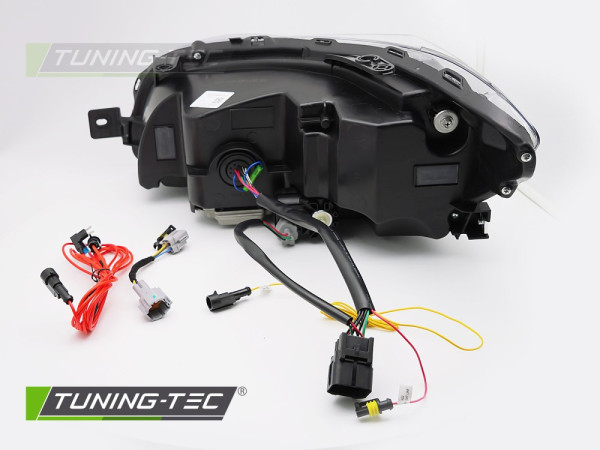 Přední světla s LED pro SUBARU WRX 2014-2022 černá