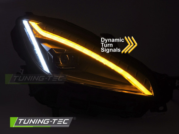 Přední světla s LED pro TOYOTA GT86 2021- černá
