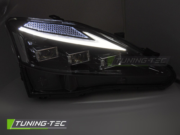 Přední světla LED pro LEXUS IS 2006-2013 černá