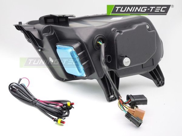 Přední světla s LED pro FORD MUSTANG 2010-2030 černá