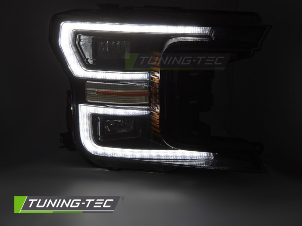 Přední světla s LED pro Ford F150 MK13 2017-2020 černá