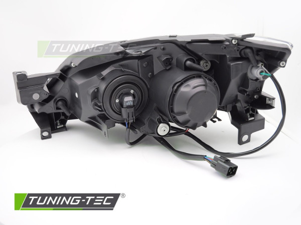 Přední světla s LED pro SUBARU WRX 2008-2014 černá
