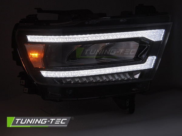 Přední světla s LED pro DODGE RAM 2019-2022 černá