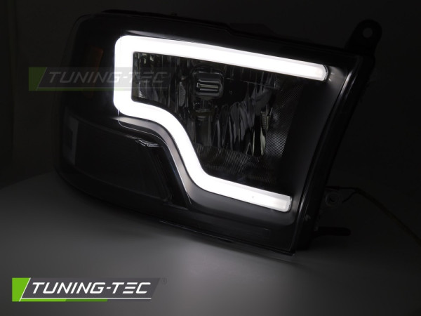Přední světla s LED pro DODGE RAM 2009-2018 černá