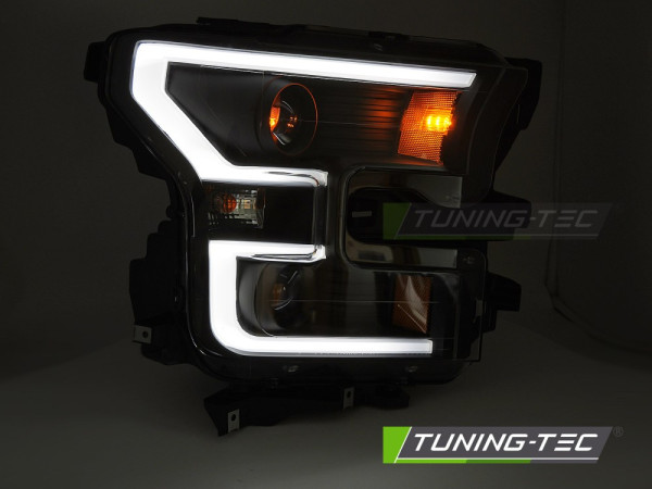 Přední světla s LED pro Ford F150 MK13 2014-2017 double černá