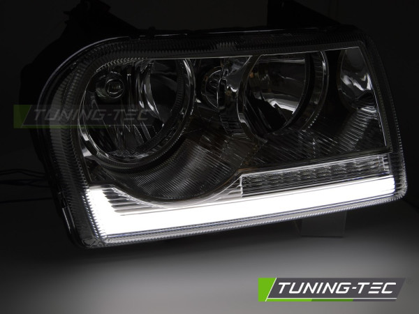 Přední světla s LED pro CHRYSLER 300 2005-2008 chromová