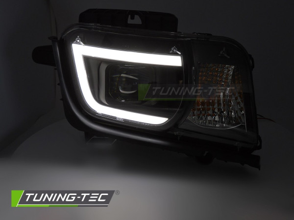 Přední světla s LED pro CHEVROLET CAMARO 2009-2013 černá