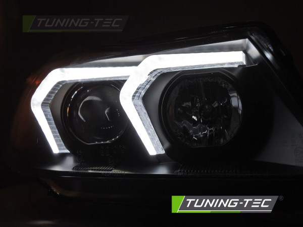 Přední světla s LED pro BMW E90/E91 2005-2008 černá