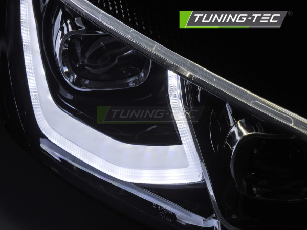 Přední světla s LED pro VW Golf 7 2017-2019 černá