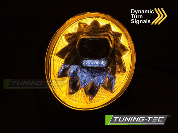 Přední světla s LED pro MINI F54 F55 F56 2014-2021 chromová