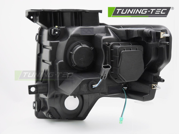 Přední světla s LED BAR pro FORD F150 MK12 2008-2014 černá