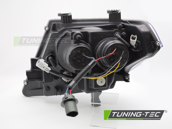 Přední světla s LED pro NISSAN FRONTIER 2010-2014 černá