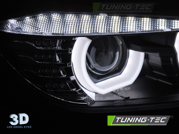Přední světla U-TYPE LED pro BMW F30/F31 2011-2015 xenon černá
