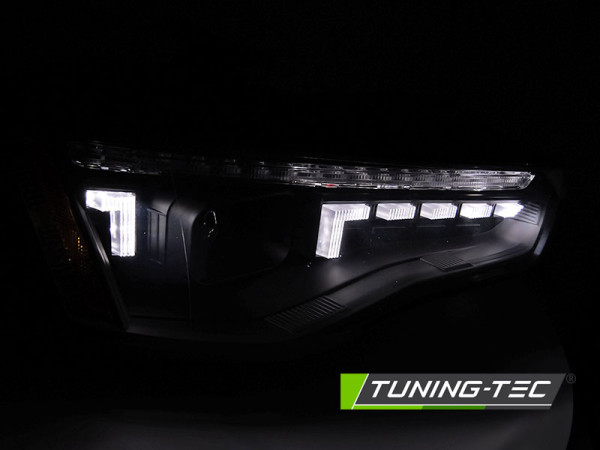 Přední světla s LED pro AUDI A5 2011-2016 černý