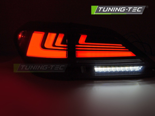 Zadní světla LED, dynamický blinkr, pro LEXUS RX III 350 2009-2012 kouřová