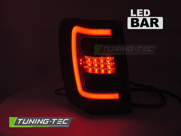 Zadní světla LED pro JEEP GRAND CHEROKEE 1999-2005 černá kouřová