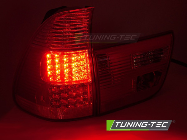 Zadní světla LED pro BMW X5 E53 1999-2003 kouřová