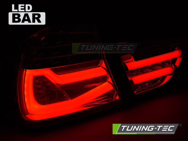 Zadní světla LED pro BMW E90 2009-2011 červená/kouřová
