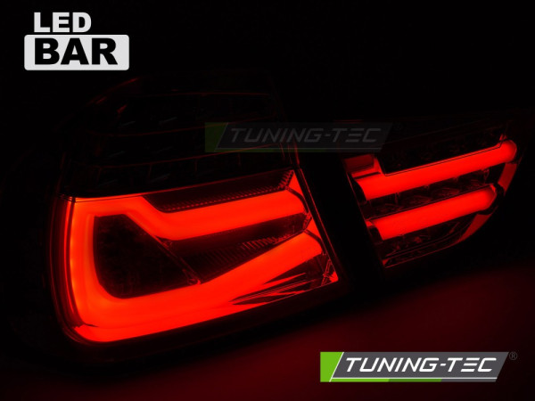 Zadní světla LED pro BMW E90 2009-2011 černá/kouřová