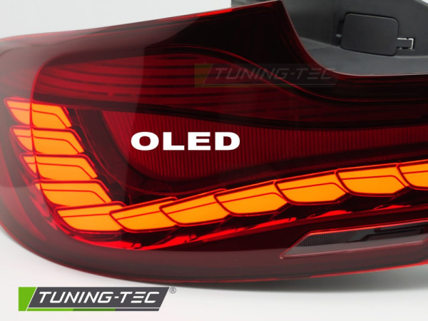 Zadní světla OLED pro BMW F22 F23 F87 2014-2021 červená